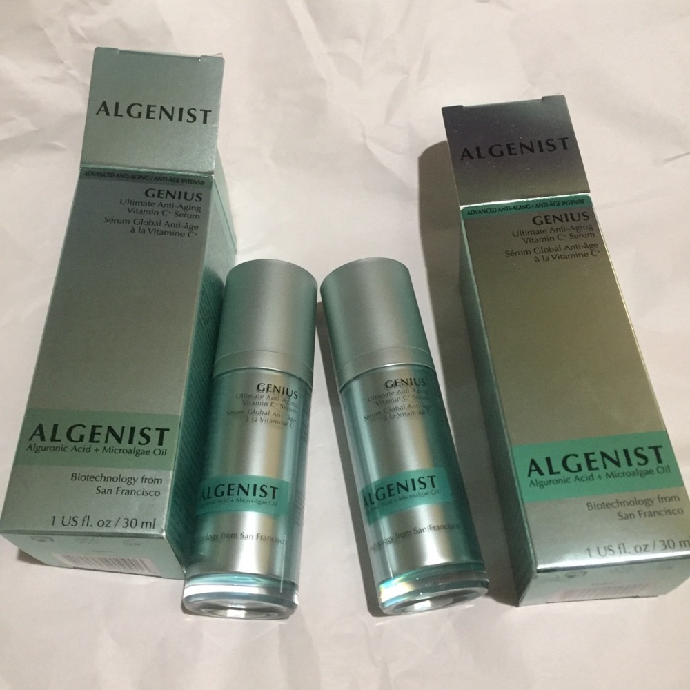 2 x Algenist Genius anti-aging Vitamin c Serum